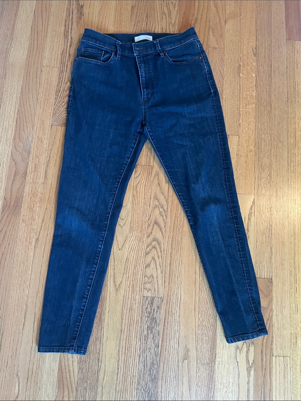 LOFT Dark Indigo Denim Jeans